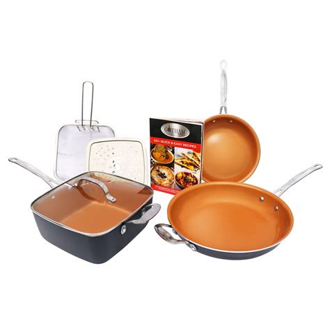 gotham steel non stick pan|gotham steel skillet with lid.